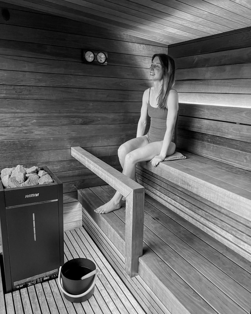 Hewn Yorkshire nordic sauna