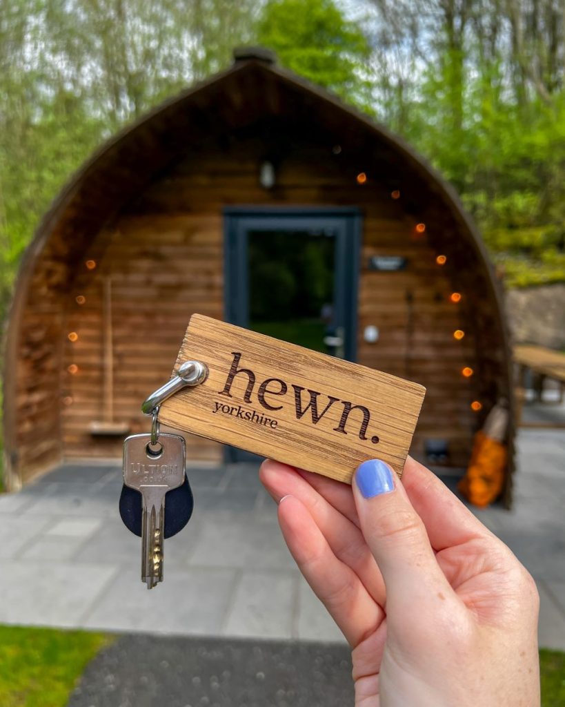 Hewn Yorkshire Foxwood cabin glamping
