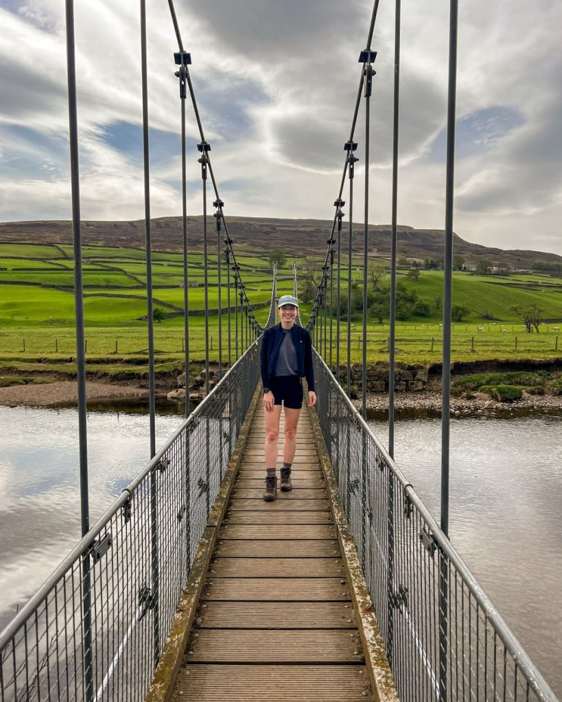 Reeth North Yorkshire walk, Hello Freckles acai outdoorwear