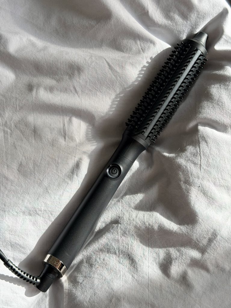 ghd rise hot brush, hair styling summer weddings